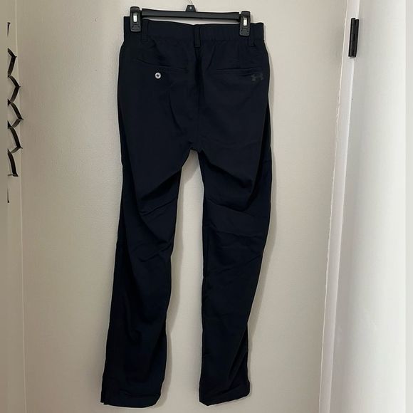 Under Armour | Men’s Showdown Pants 30x32 Black Dressy, Casual, or Golf Pants - Picture 2 of 5
